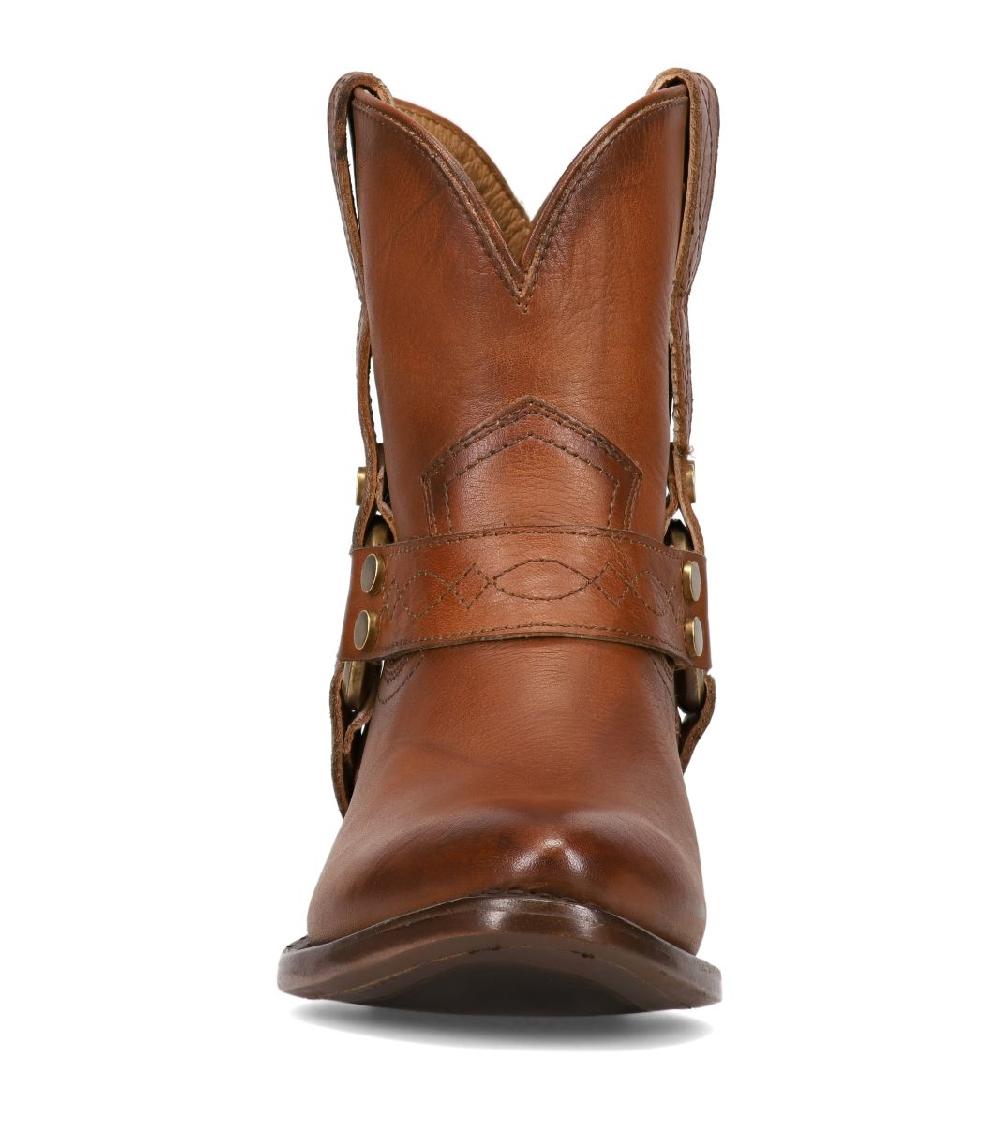 Frye Saddle Billy Short Harness Women's Western Short Boots FR41242-SADD