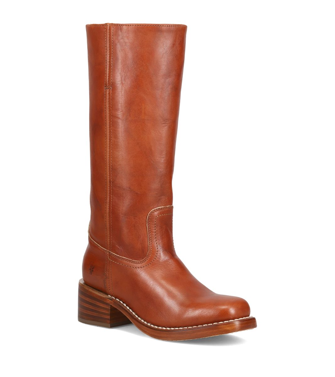 Frye Saddle Campus 14L 13inch Women's Round Toe Leather Boots 3477050-SDL