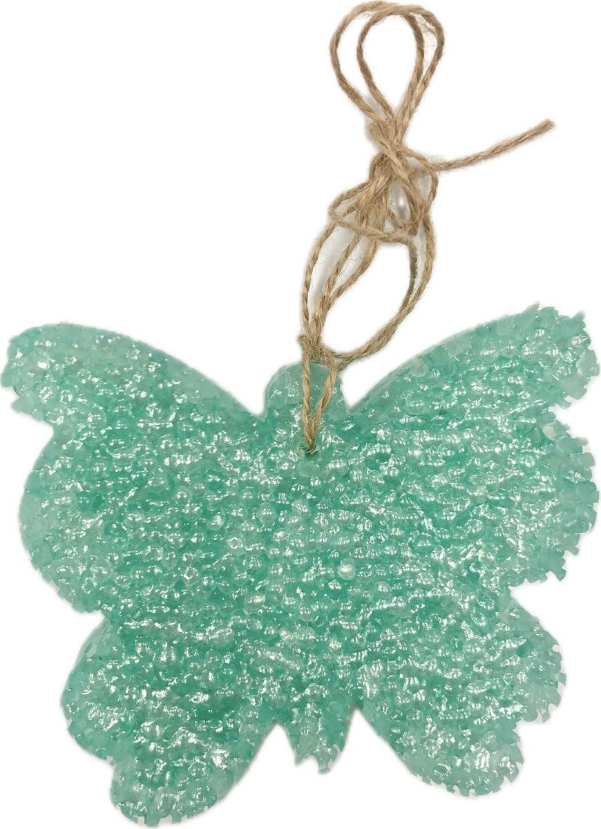 Funky Freshies Aqua Butterfly Shaped Bahama Vacation Scented Freshener 1623