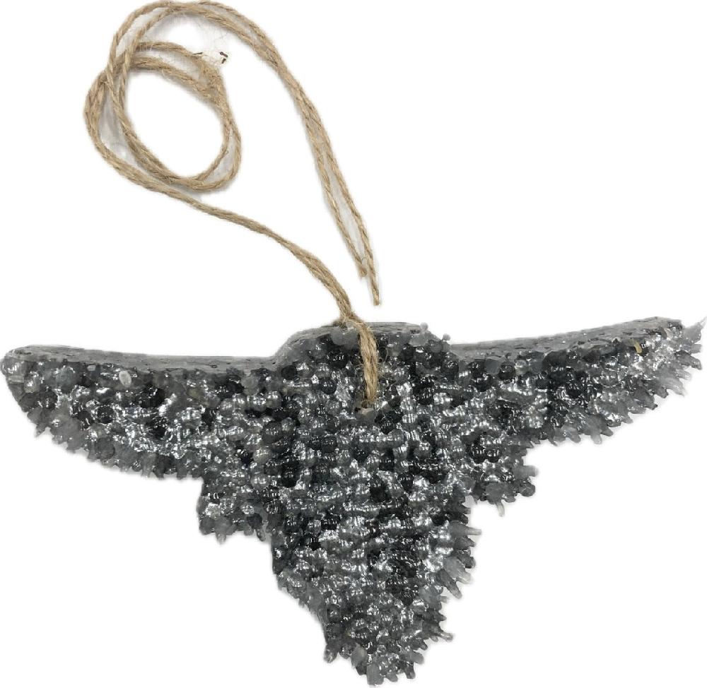 Funky Freshies Charcoal Longhorn Shaped Black Ice Scented Freshener 1611