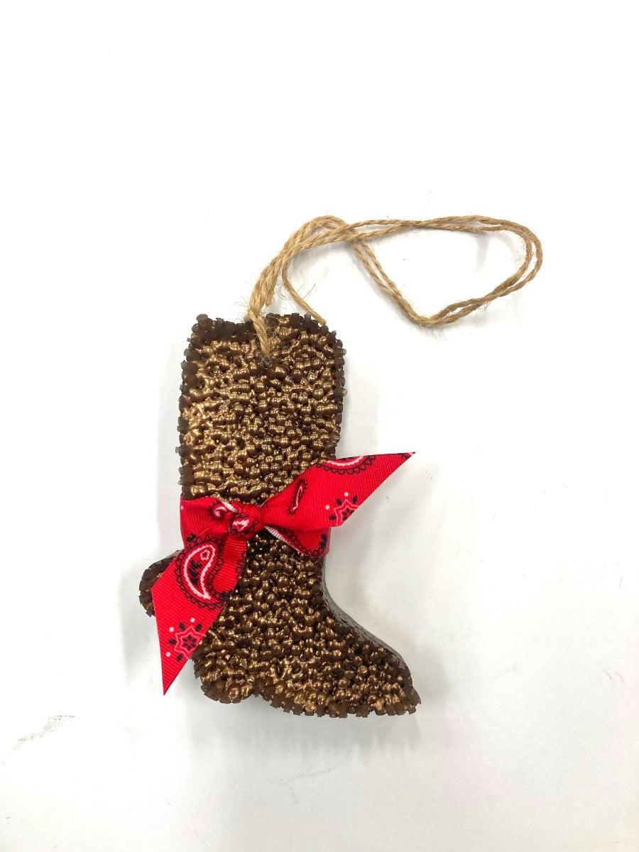 Funky Freshies 'Leather' Cowboy Boot with Bandana Shaped Freshener 1386