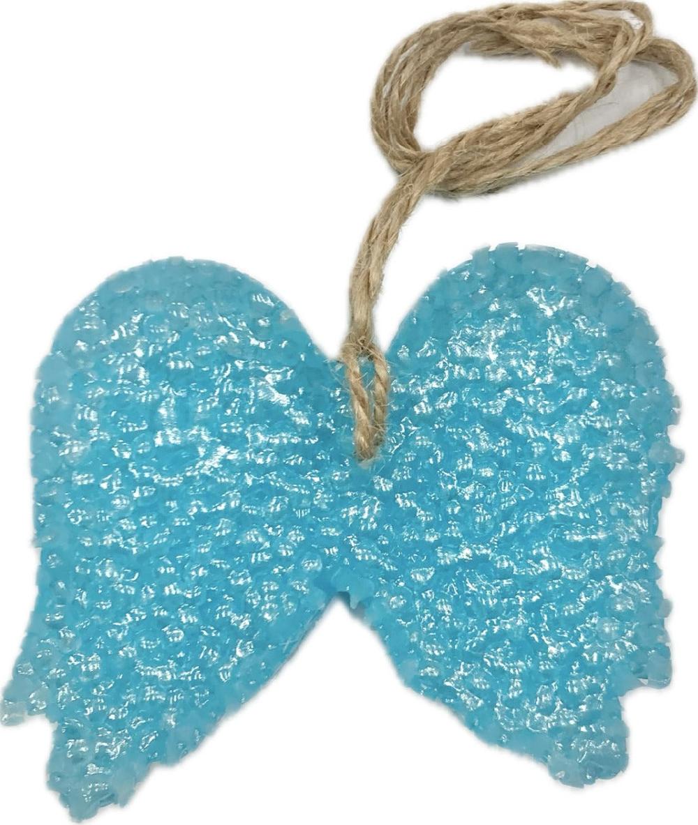 Funky Freshies Light Blue Wings Shaped Wonderstruck Scented Freshener 1624
