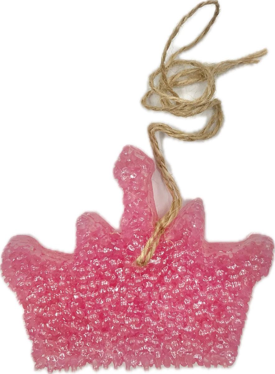 Funky Freshies Pink Crown Shaped Pink Sugar Scented Freshener 1622