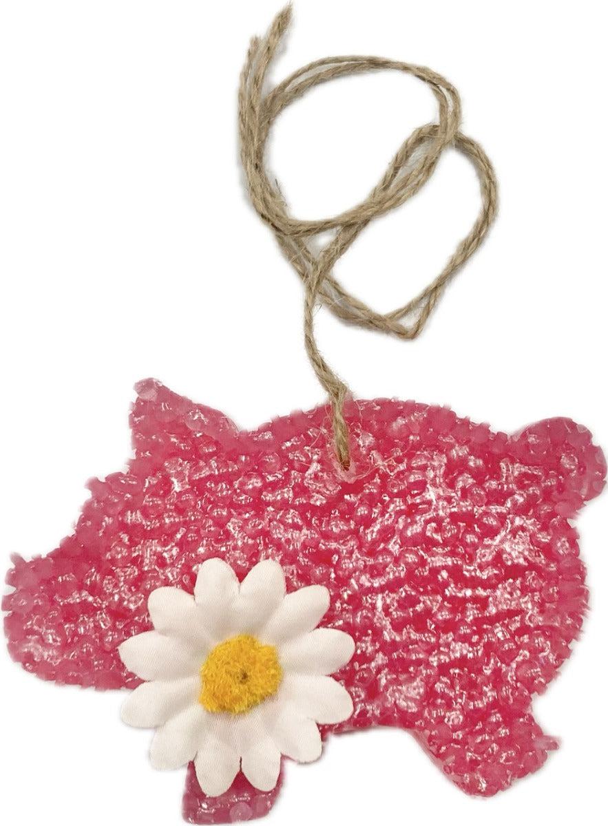 Funky Freshies Pink Pig Shaped Bombshell Scented Freshener 1612