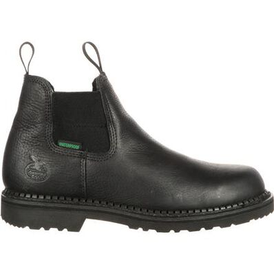 Georgia Black Giant Waterproof High Romeo Boot GB00084 **ONLINE ONLY