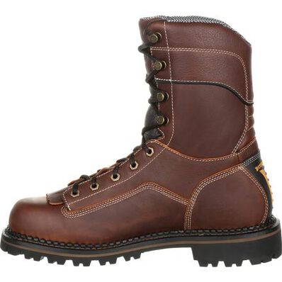 Georgia Boot AMP Lt Logger Composite Toe Low Heel Waterproof Mens Work Boot GB00238 **ONLINE ONLY