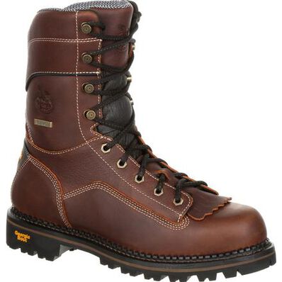 Georgia Boot AMP Lt Logger Composite Toe Low Heel Waterproof Mens Work Boot GB00238 **ONLINE ONLY