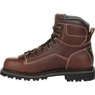 Georgia Boot AMP Lt Logger Low Heel Waterproof Mens Work Boots GB00270 **ONLINE ONLY