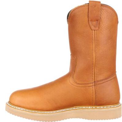 Georgia Boot Barracuda Gold Wedge Steel Toe Men's Pull On Work Boot G5353 **ONLINE ONLY