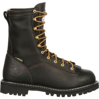 Georgia Boot Black Lace-To-Lace Gore-Tex Waterproof 200G Insulated Mens Work Boots G8040 **ONLINE ONLY