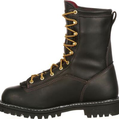 Georgia Boot Black Lace-To-Lace Gore-Tex Waterproof 200G Insulated Mens Work Boots G8040 **ONLINE ONLY