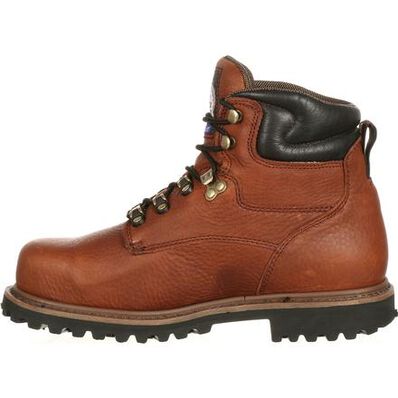 Georgia Boot Briar Brown Hammer Internal Metatarsal Steel Toe Men's Work Boot G6315 **ONLINE ONLY
