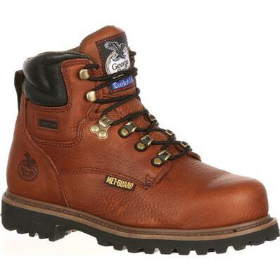 Georgia Boot Briar Brown Hammer Internal Metatarsal Steel Toe Men's Work Boot G6315 **ONLINE ONLY