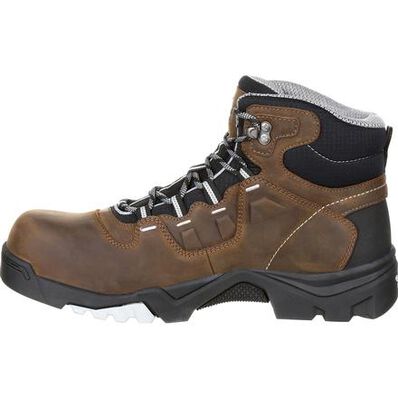 Georgia Boot Brown Amplitude Composite Toe Waterproof Mens Work Boots GB00216 **ONLINE ONLY