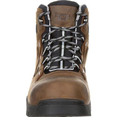 Georgia Boot Brown Amplitude Composite Toe Waterproof Mens Work Boots GB00216 **ONLINE ONLY