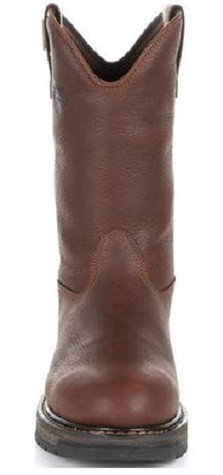 Georgia Boot Brown Carbo-Tec LT Men's Waterproof Pull-On Work Boot GB00308