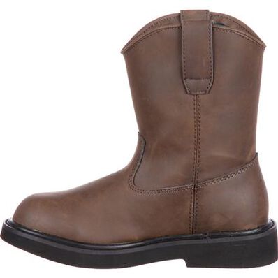 Georgia Boot Brown Little Kid Pull On Boot G099 **ONLINE ONLY