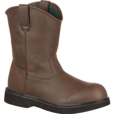 Georgia Boot Brown Little Kid Pull On Boot G099 **ONLINE ONLY