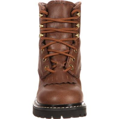 Georgia Boot Brown Little Kids Waterproof Logger Boots GB00001 **ONLINE ONLY