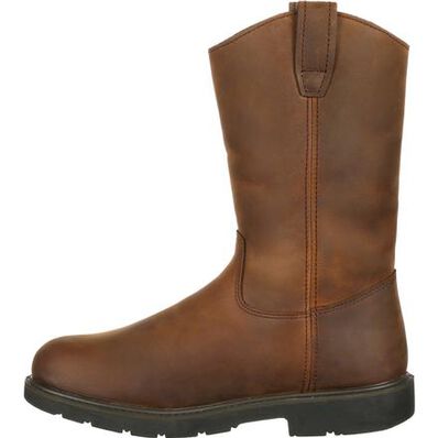 Georgia Boot Brown Suspension System Waterproof Wellington Work Boot GB00085 **ONLINE ONLY