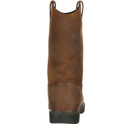 Georgia Boot Brown Suspension System Waterproof Wellington Work Boot GB00085 **ONLINE ONLY