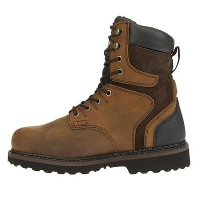 Georgia Boot Dark Brown Brookville Steel Toe Waterproof Mens Work Boots G9334 **ONLINE ONLY