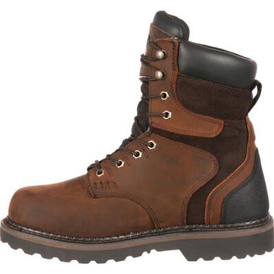 Georgia Boot Dark Brown Brookville Waterproof Mens Work Boots G9134 **ONLINE ONLY