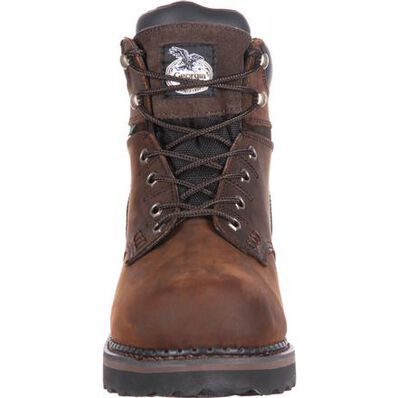 Georgia Boot Dark Brown Brookville Waterproof Mens Work Boots G7134 **ONLINE ONLY