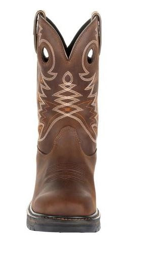 Georgia Boot Men's Medium Brown Carbo-Tec LT Pull-On Work Boot GB00269