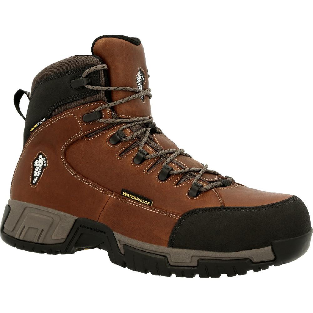 Georgia Boot Michelin 6 Inch Alloy Toe WaterProof Hiker Work Boots MIC0006