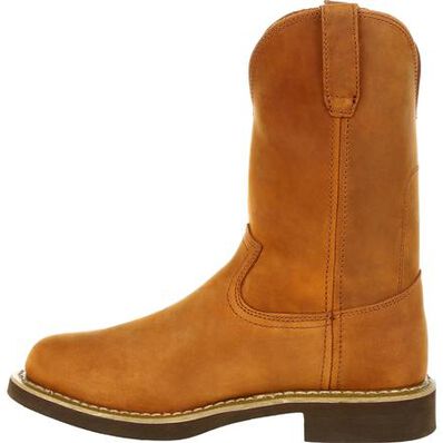 Georgia Boot Prairie Chestnut Carbo-Tec Wellington Men's Work Boots G5814 **ONLINE ONLY