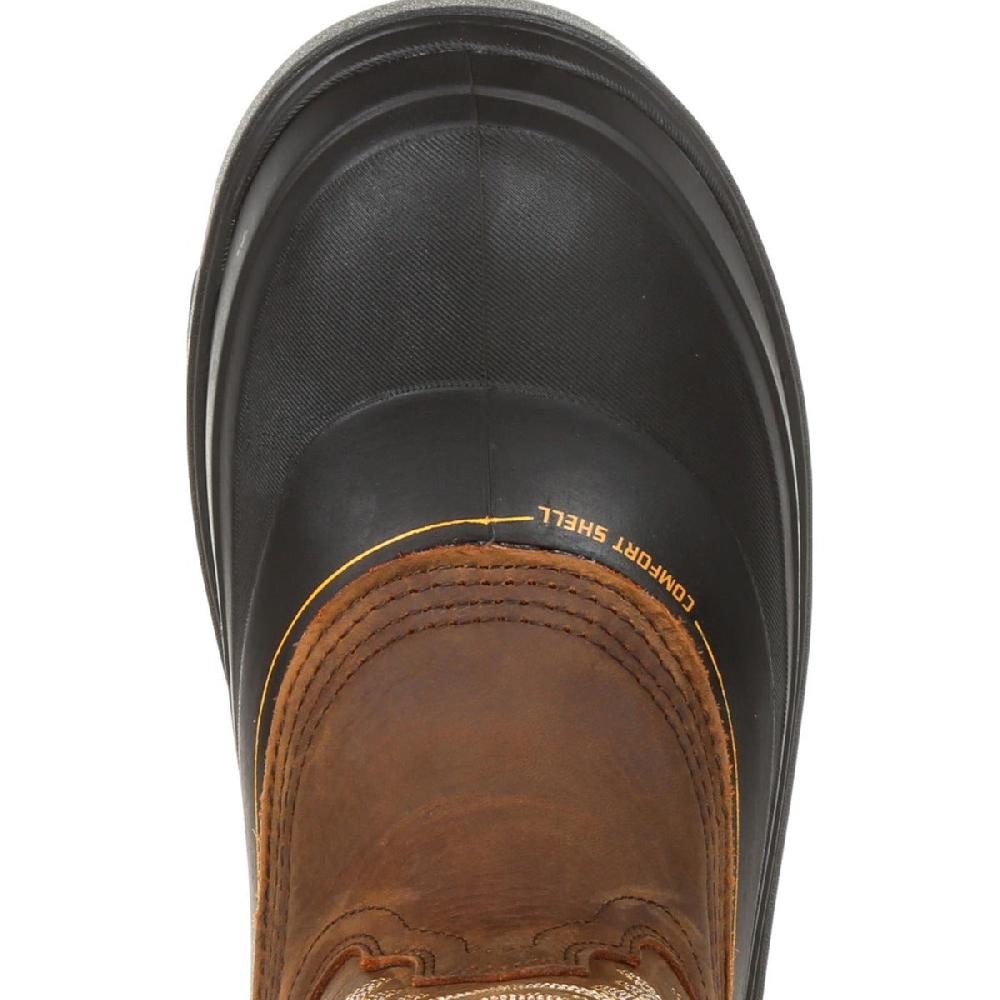 Georgia Boot Red Brown Muddog Waterproof Western Mens Work Wellington Boots GB00244