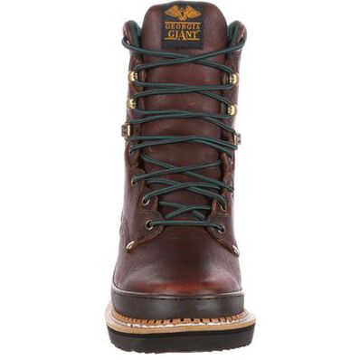Georgia Boot Soggy Brown Giant Steel Toe Work Boot G8374 **ONLINE ONLY