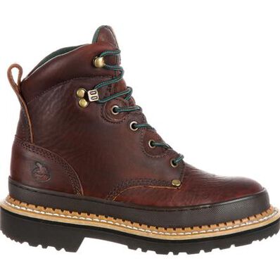 Georgia Boot Soggy Brown Giant Women's Steel Toe Work Boot G3374 **ONLINE ONLY