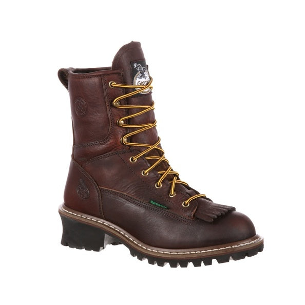 Georgia Boot Waterproof Logger Mens Work Boots G7113 **ONLINE ONLY