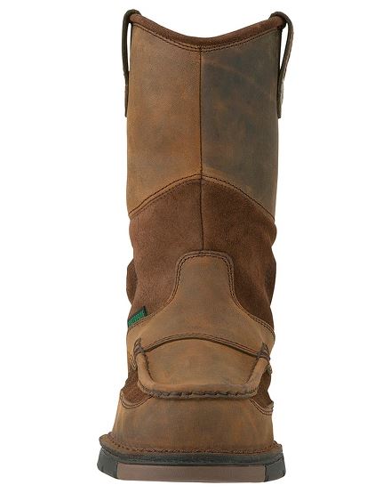 Georgia Boots Athens Brown Steel Toe Waterproof Mens Wellington Work Boots G4603 **ONLINE ONLY