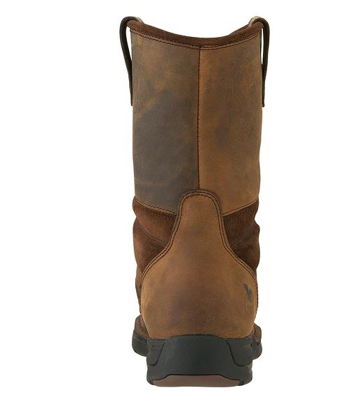 Georgia Boots Athens Brown Steel Toe Waterproof Mens Wellington Work Boots G4603 **ONLINE ONLY