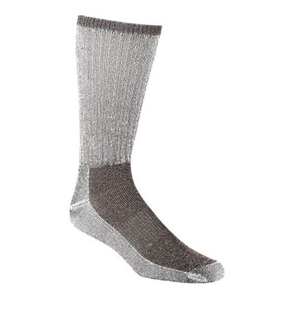 Georgia Boots Brown 2 Pack Dri-Knit Men's Crew Socks GB3001 BROWN
