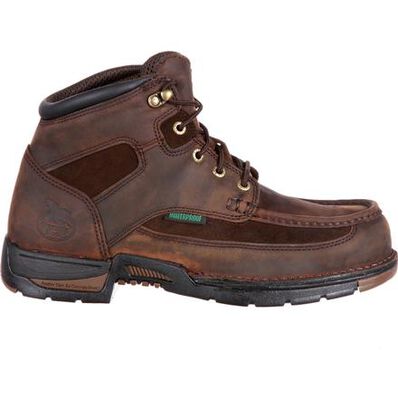 Georgia Brown Athens Waterproof Mens Work Boots G7403 **ONLINE ONLY
