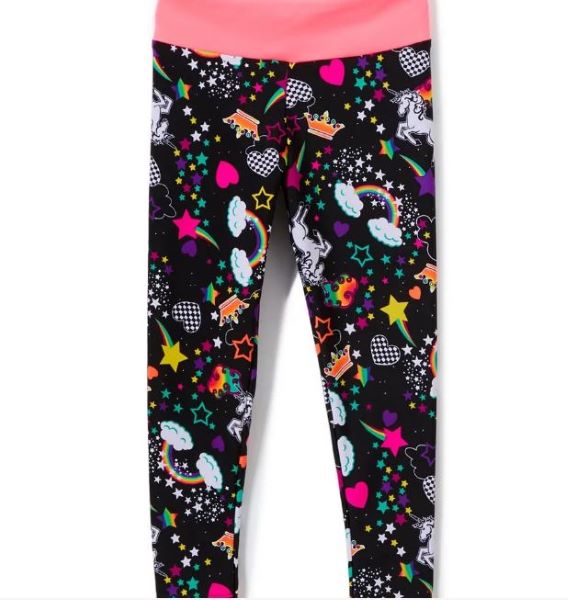 Girl Power Sport Leggings LE317B *Available In 2 Prints