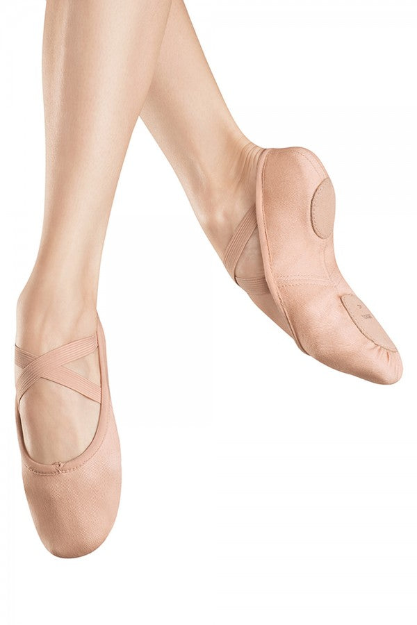 Girls Pink Zenith Bloch Ballet Shoes Width B and C SO282G