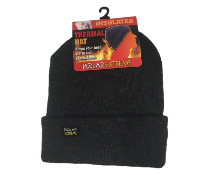 Gold Medal Charcoal Polar Extreme Mens Thermal Hat PE-H-HAT-101 CH