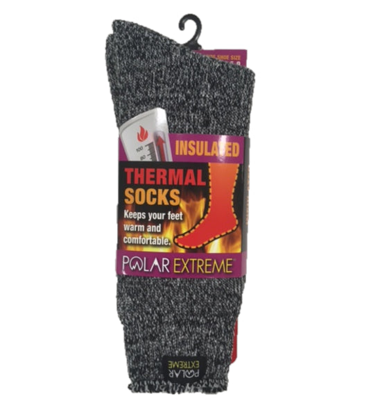 Gold Medal Grey Polar Extreme Womens Insulated Thermal Socks PE-H-79M-GREY