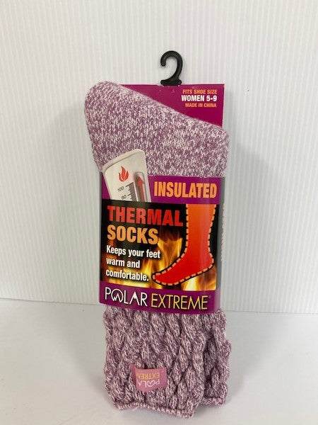 Gold Medal Purple Polar Extreme Womens Insulated Thermal Socks PE-H-79TM-PURPL