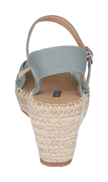 Good Choice Blue Cati Espadrille Womens Wedge Sandals