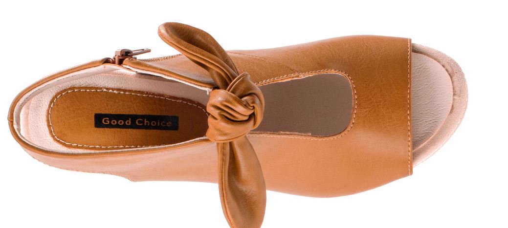 Good Choice Shoes Tan Kimora Women's Heeled Sandals KIMORA-TAN