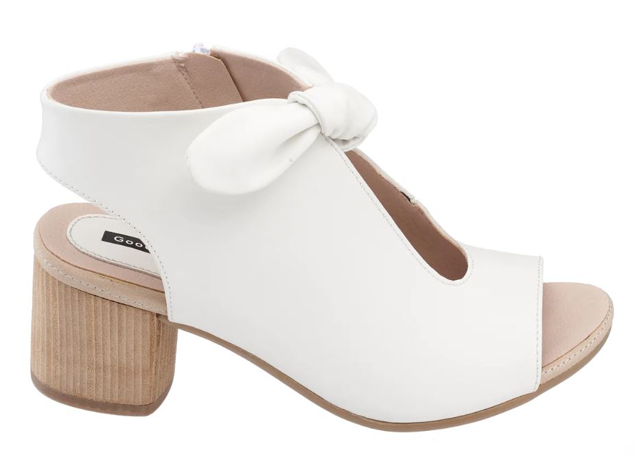 Good Choice Shoes White Kimora Women's Heeled Sandals KIMORA-WHT