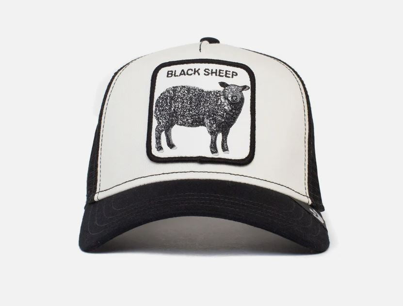 Goorin Bros. Black/White 'The Black Sheep' Ballcap 101-0380-WHI