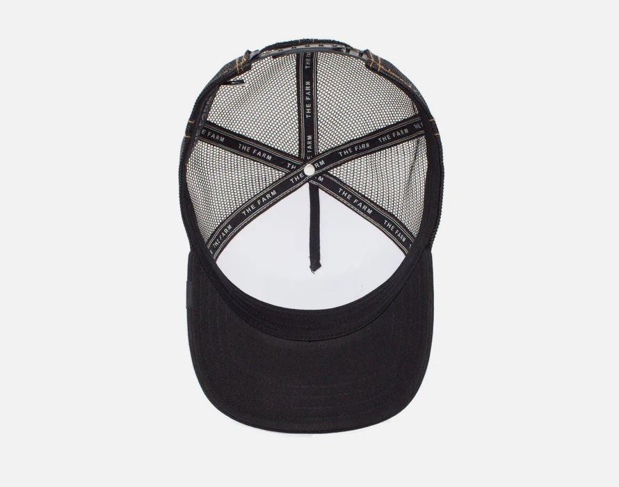 Goorin Bros. Black/White 'The King Lion' Ballcap 101-0388-BLK