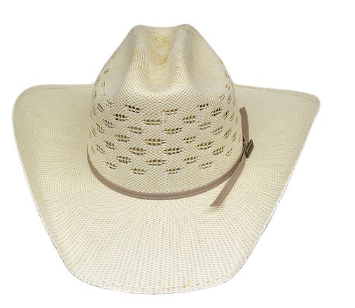 Hat Biz Natural Straw Laramie Western Hat 6028